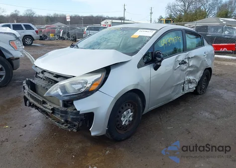2016 Kia Rio Lx z USA, uszkodzony, nr VIN KNADM4A33G6558628